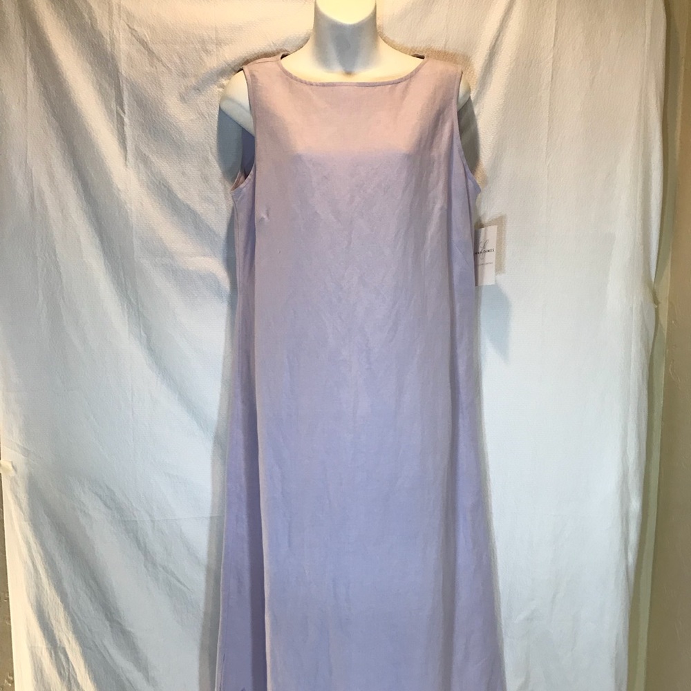 Emma James Liz Claiborne Embroidered Linen-Rayon